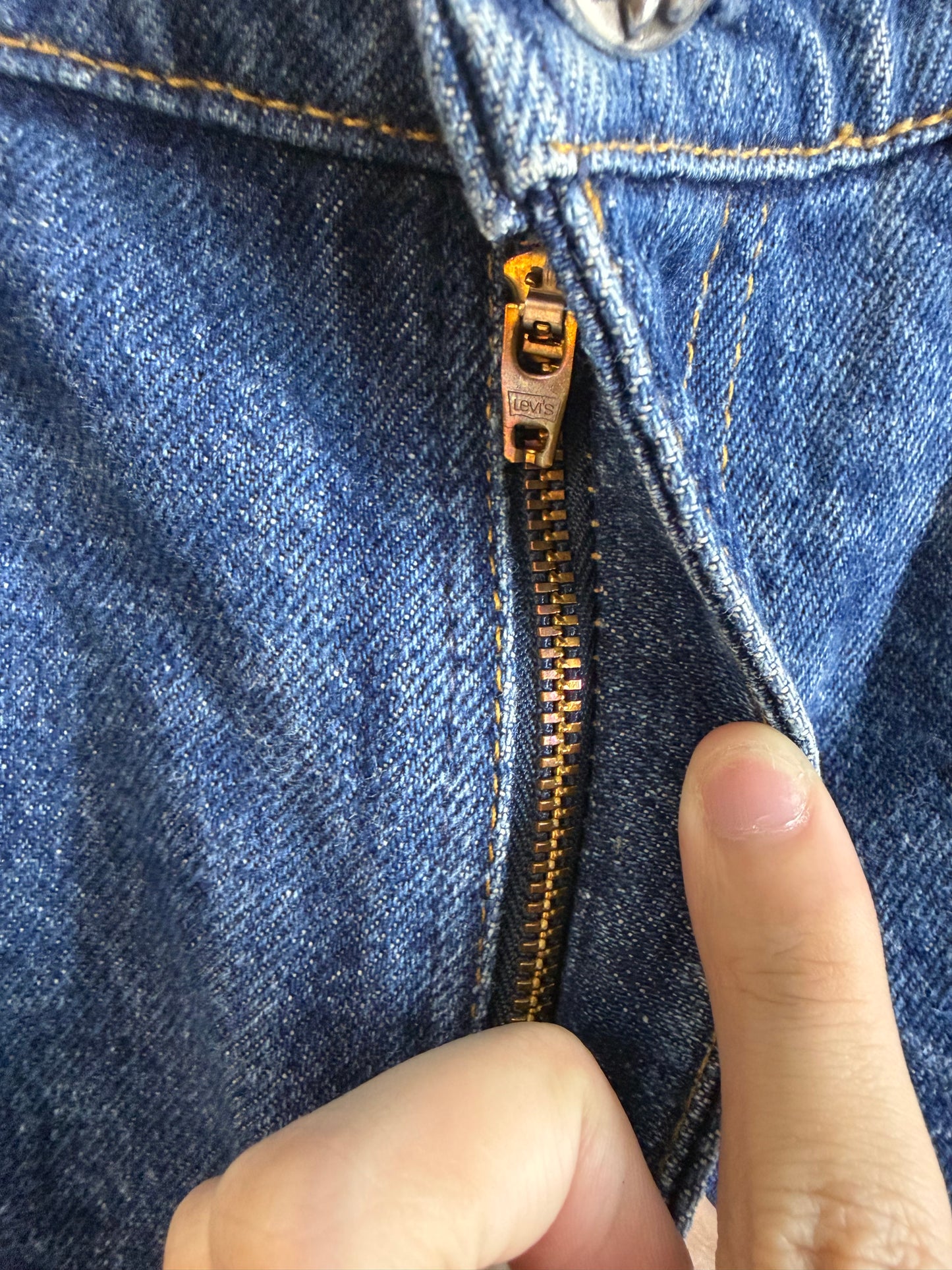 Chrome Hearts Leather Cross Patch 517 Jeans