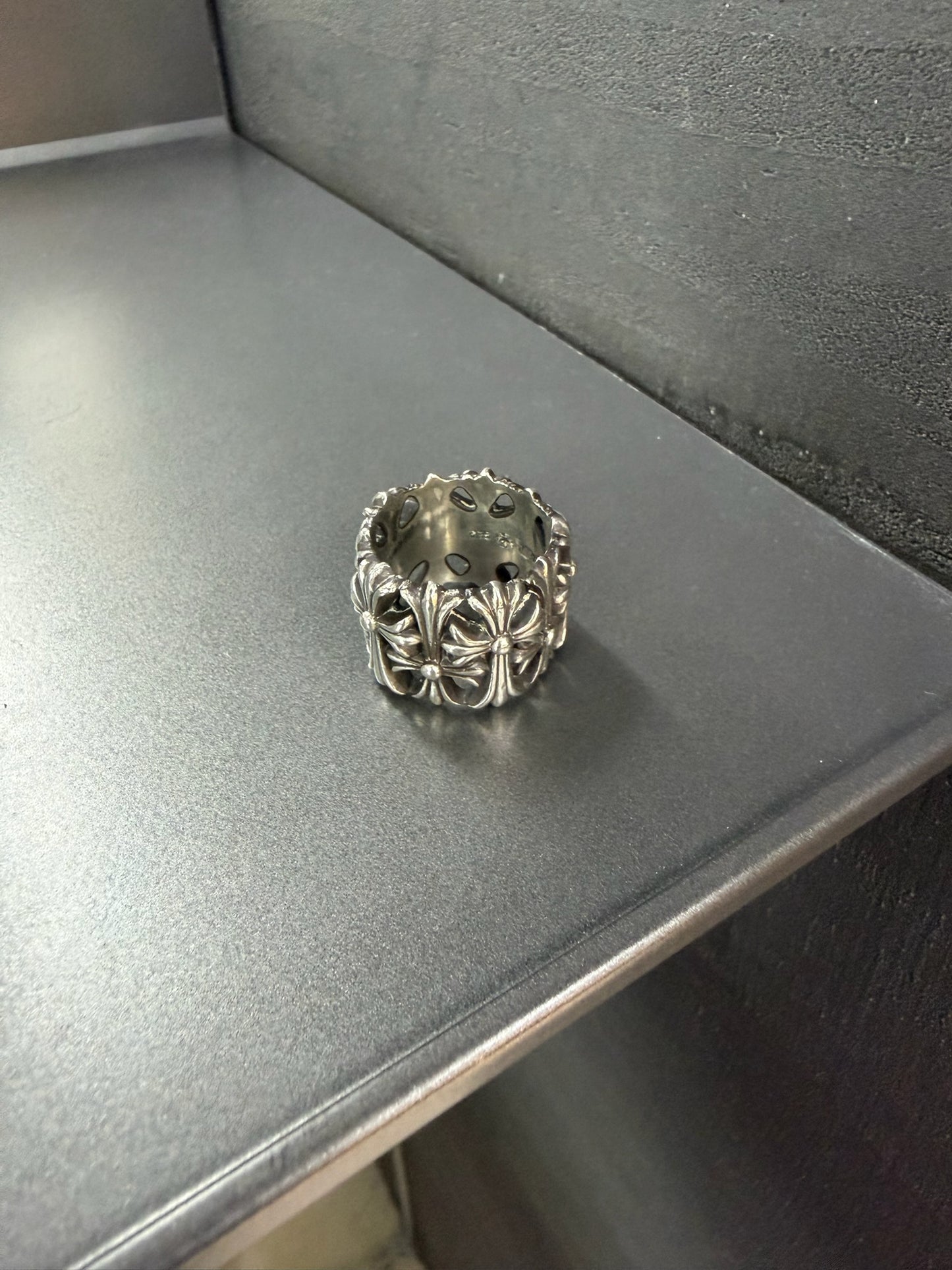 Chrome Hearts Cemetery Cross Ring