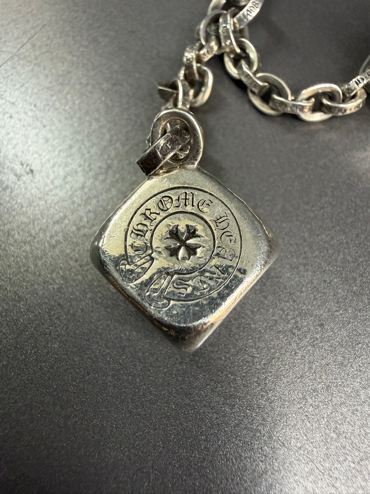 Chrome Hearts Dice Paperchain Lobster Clip Keychain