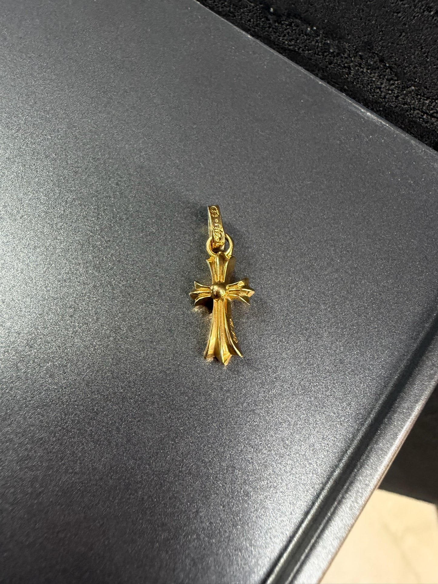 Chrome Hearts 22k BBF Babyfat Pendant