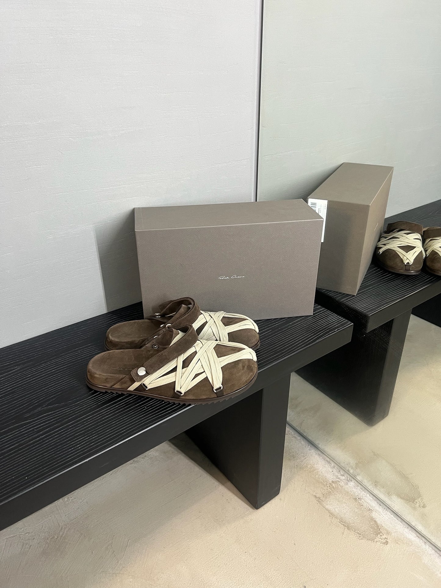 Rick Owens Megalace Sandal Mule