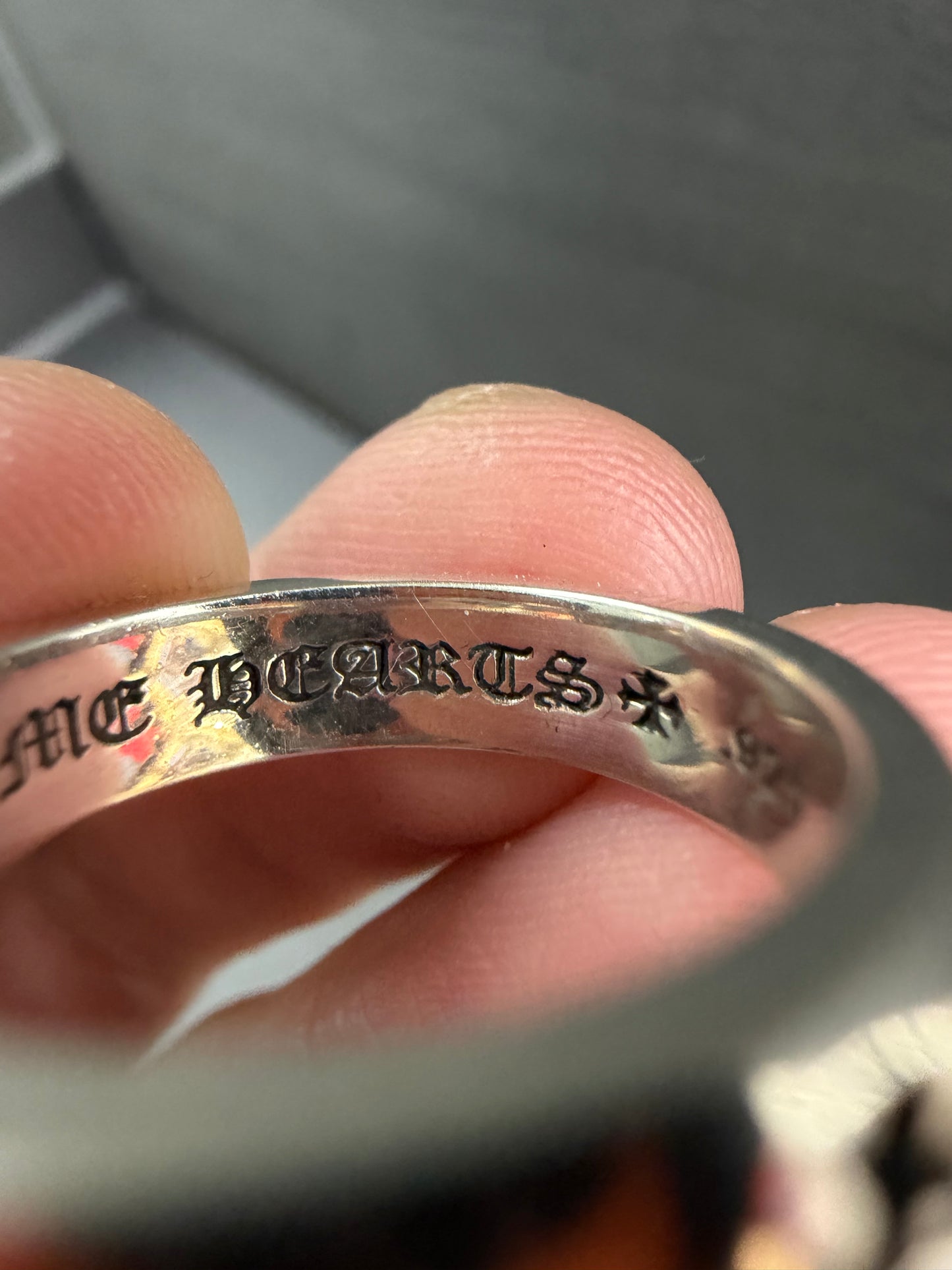 Chrome Hearts Negative Plus Ring