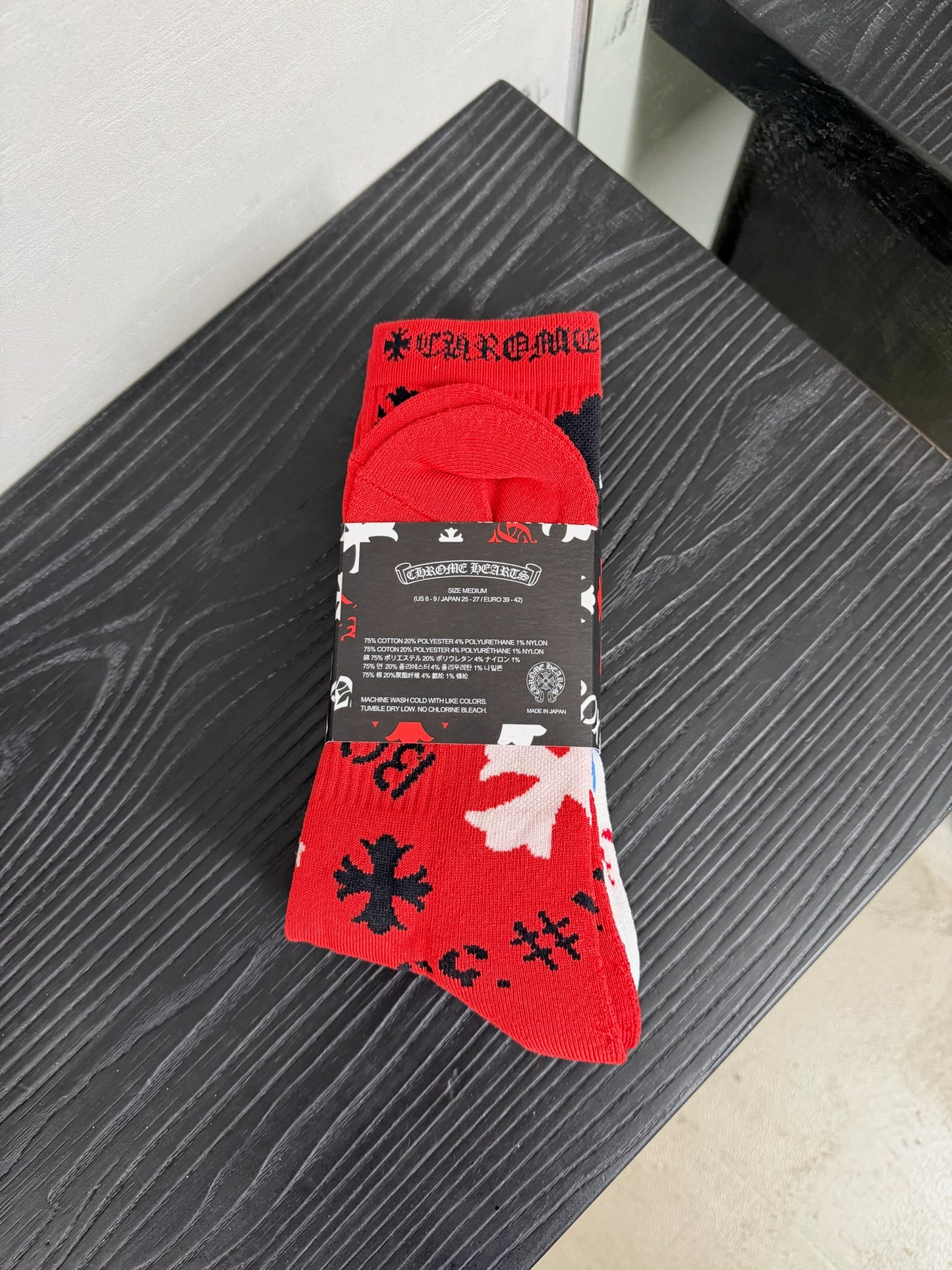 Chrome Hearts 3-pack Stencil  Socks