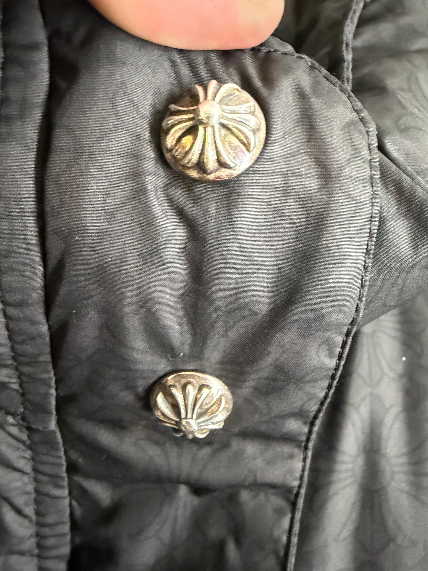 Chrome Hearts women’s puffer jacket