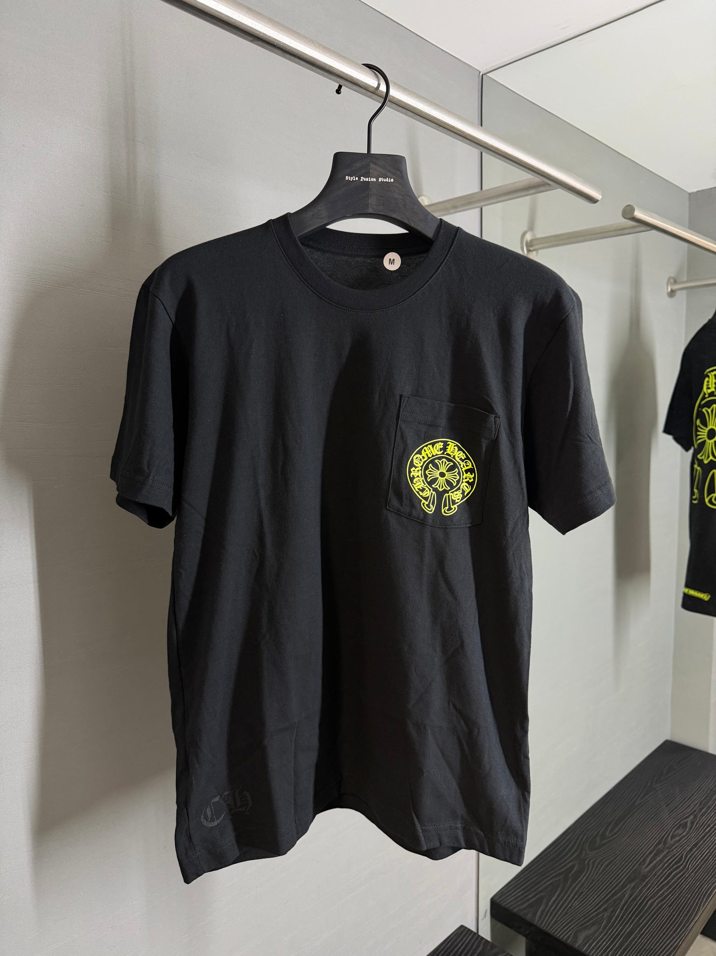 Chrome Hearts Neon Horseshoe T-Shirt