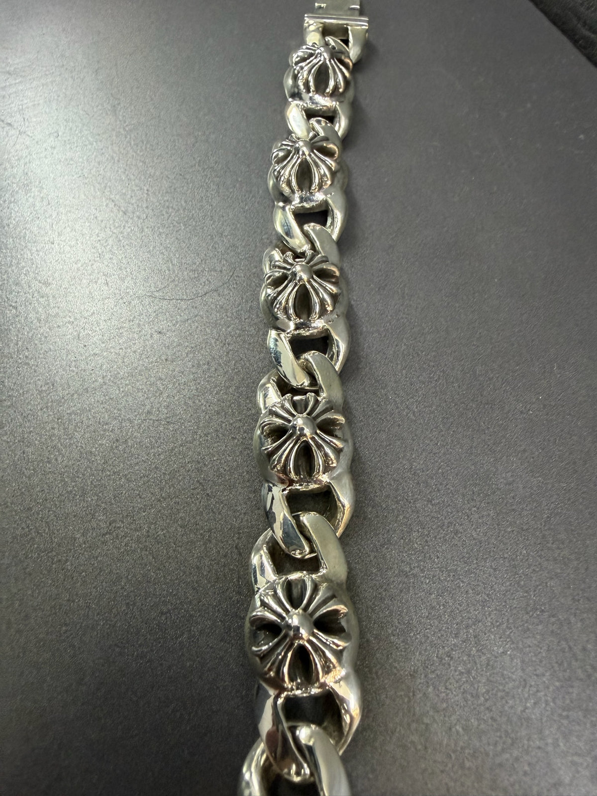 Chrome Hearts Cross Cuban Link Bracelet