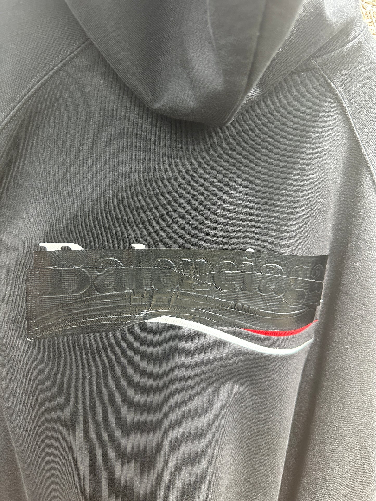 Balenciaga Taped Political Zip-up Jacket