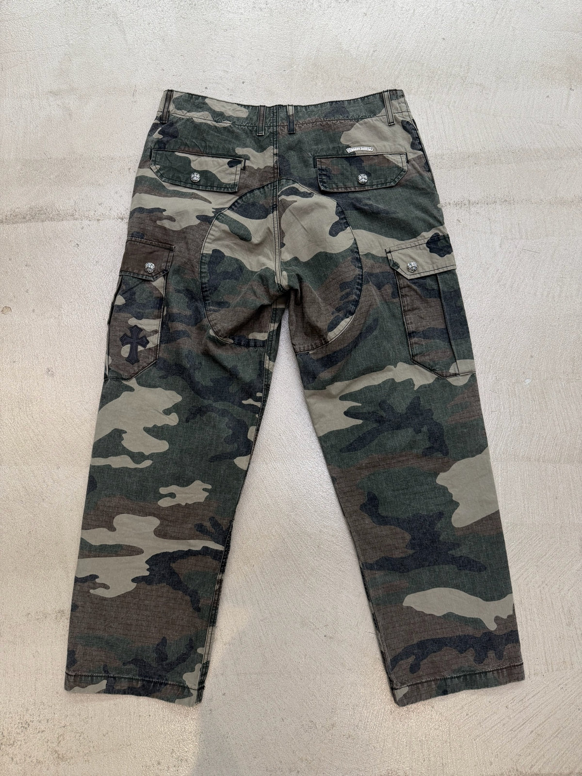 Chrome Hearts Camouflage Carpenter Pants