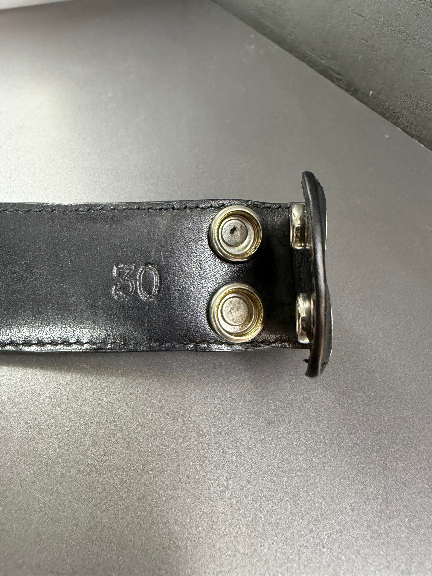 Chrome Hearts Leather Belt