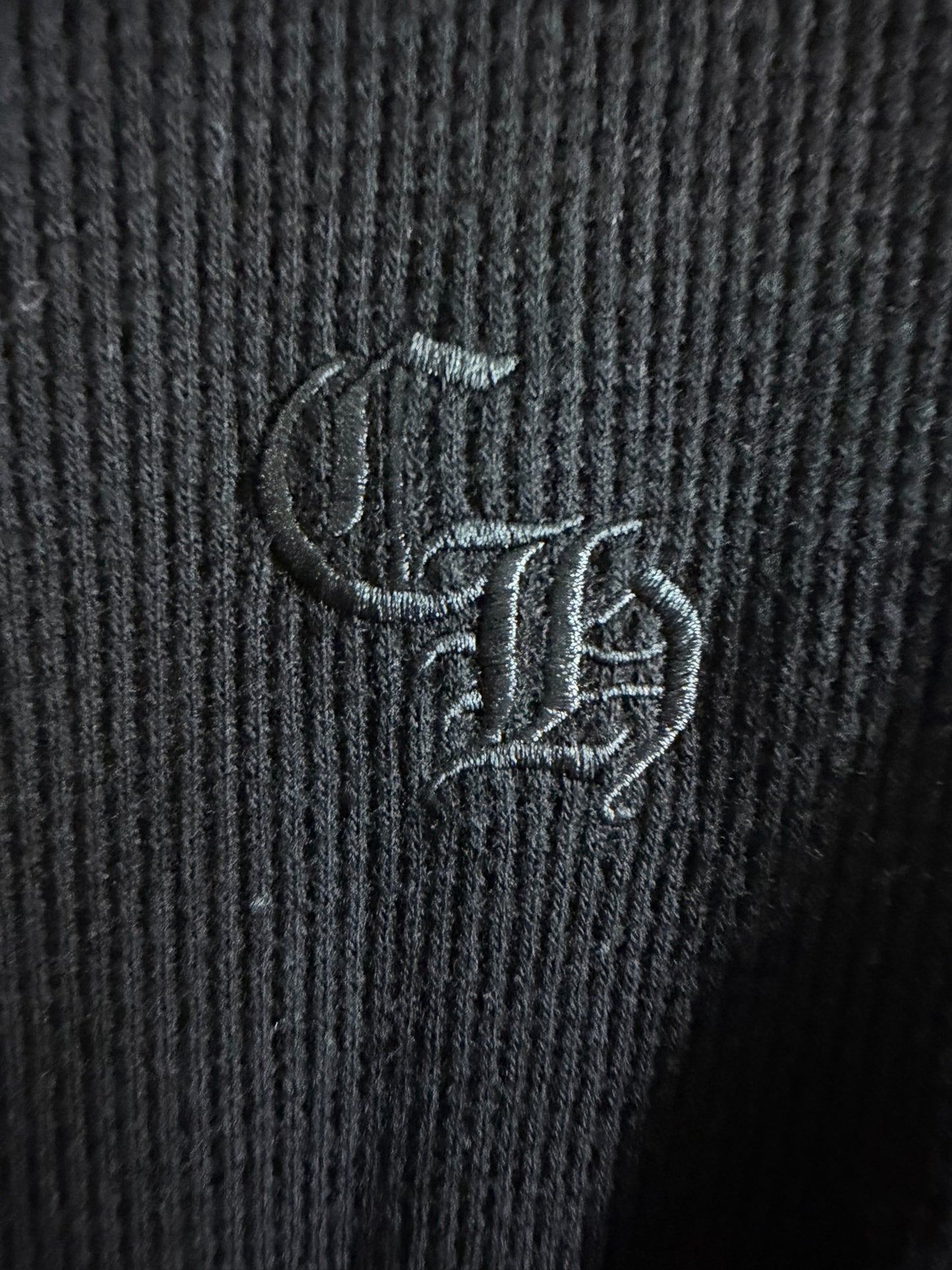 Chrome Hearts Henley Waffle T-Shirt