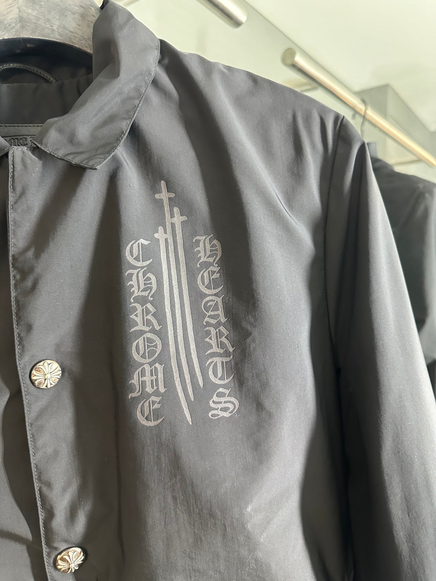 Chrome Hearts Eye Chart Windbreaker Jacket