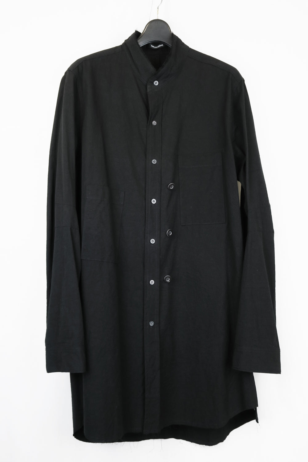 NUDE:MM 80/2 Broad Shirt With 7GG Kint Half Vest