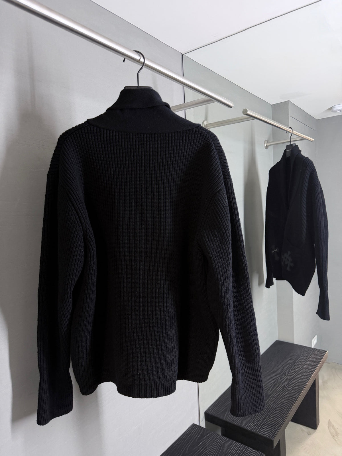 Chrome Hearts Cashmere Triple Cross Cardigan