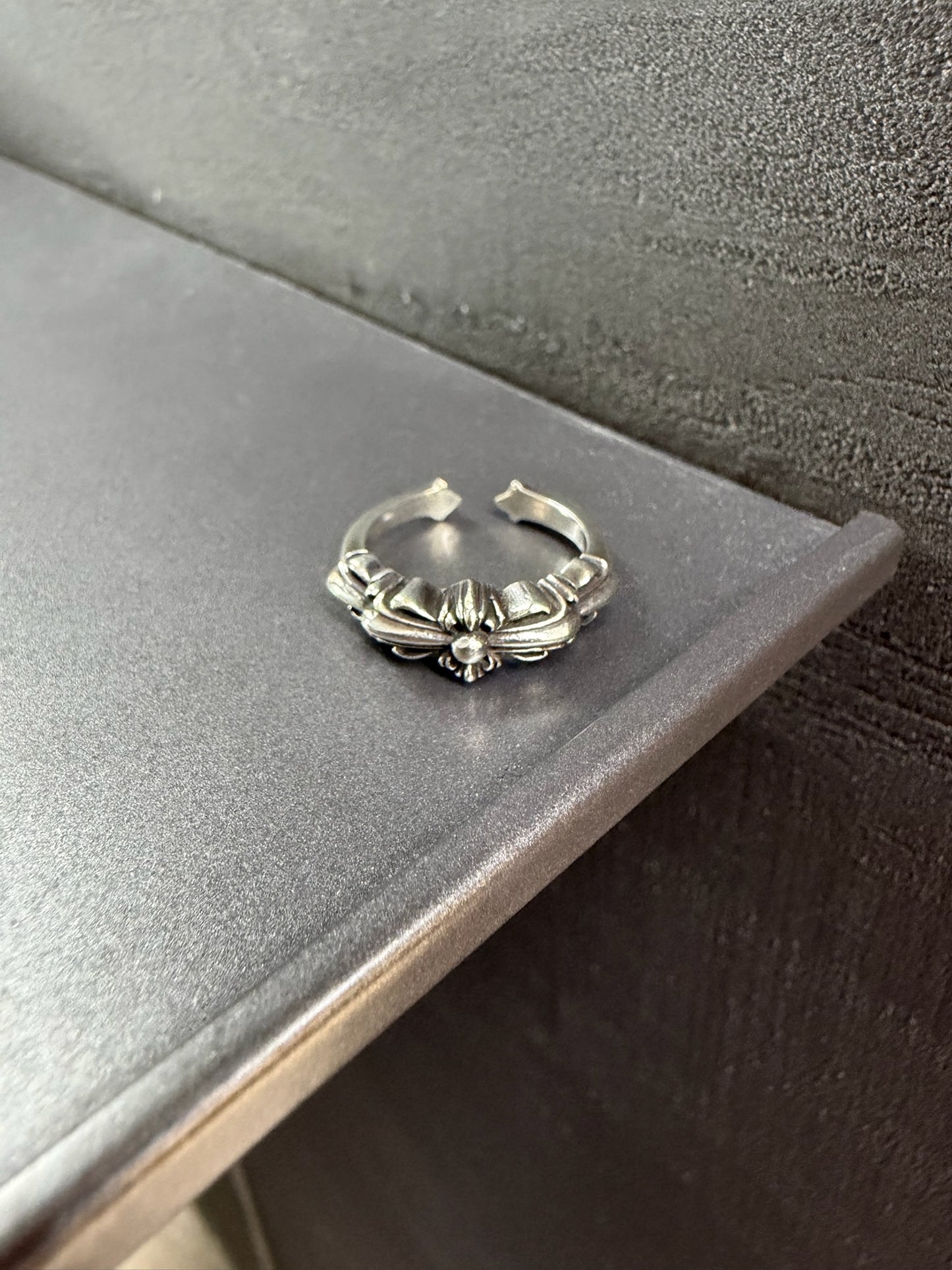 Chrome Hearts Baby Classic Paved Floral Ring