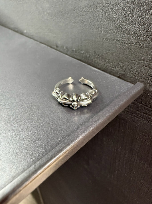 Chrome Hearts Baby Classic Paved Floral Ring