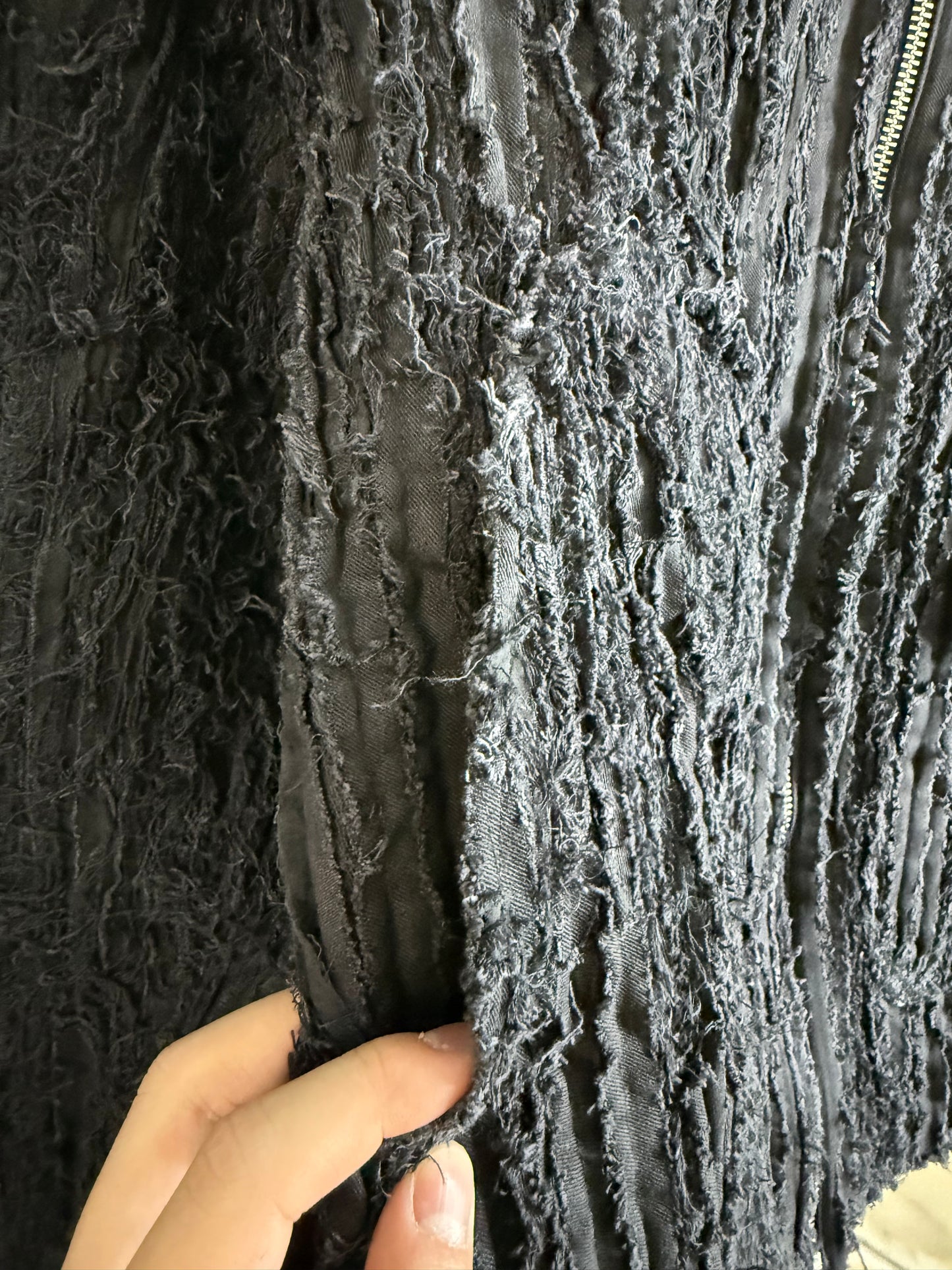 TONDOLO OFF CUT BARK JACKET