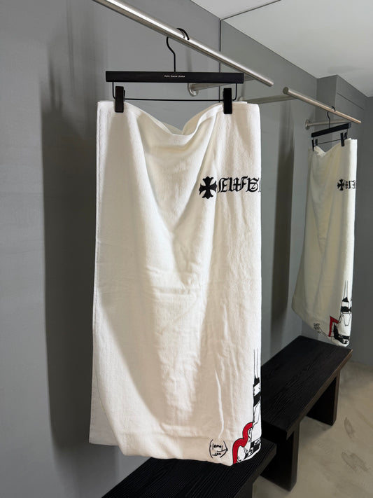 Chrome Hearts Matty Boy Embroidered Towel