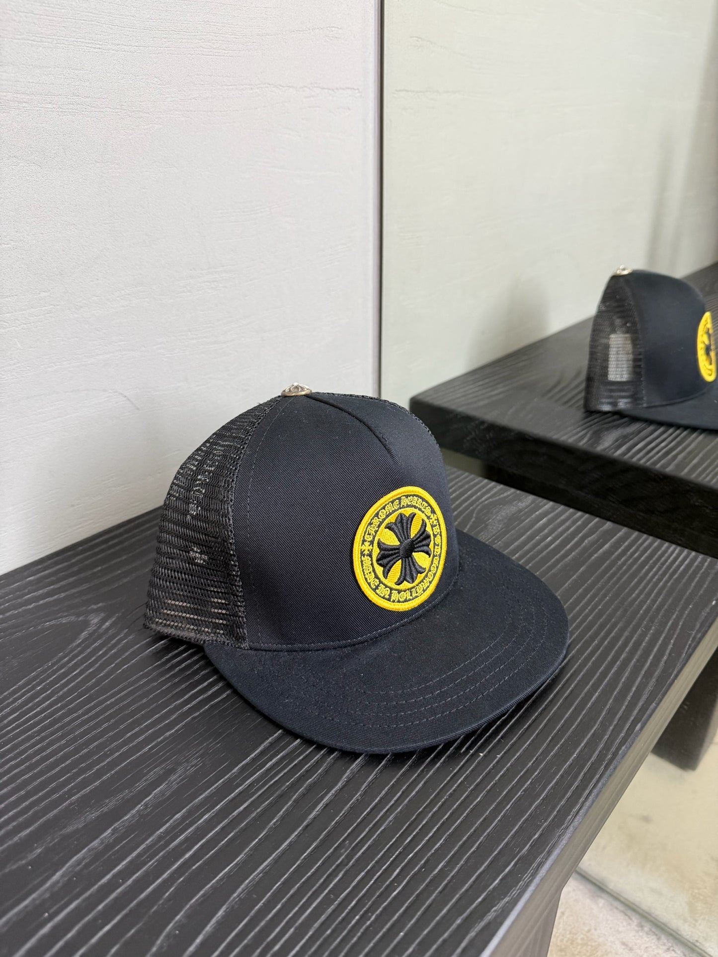 Chrome Hearts Cross Seal Stamp Trucker Hat