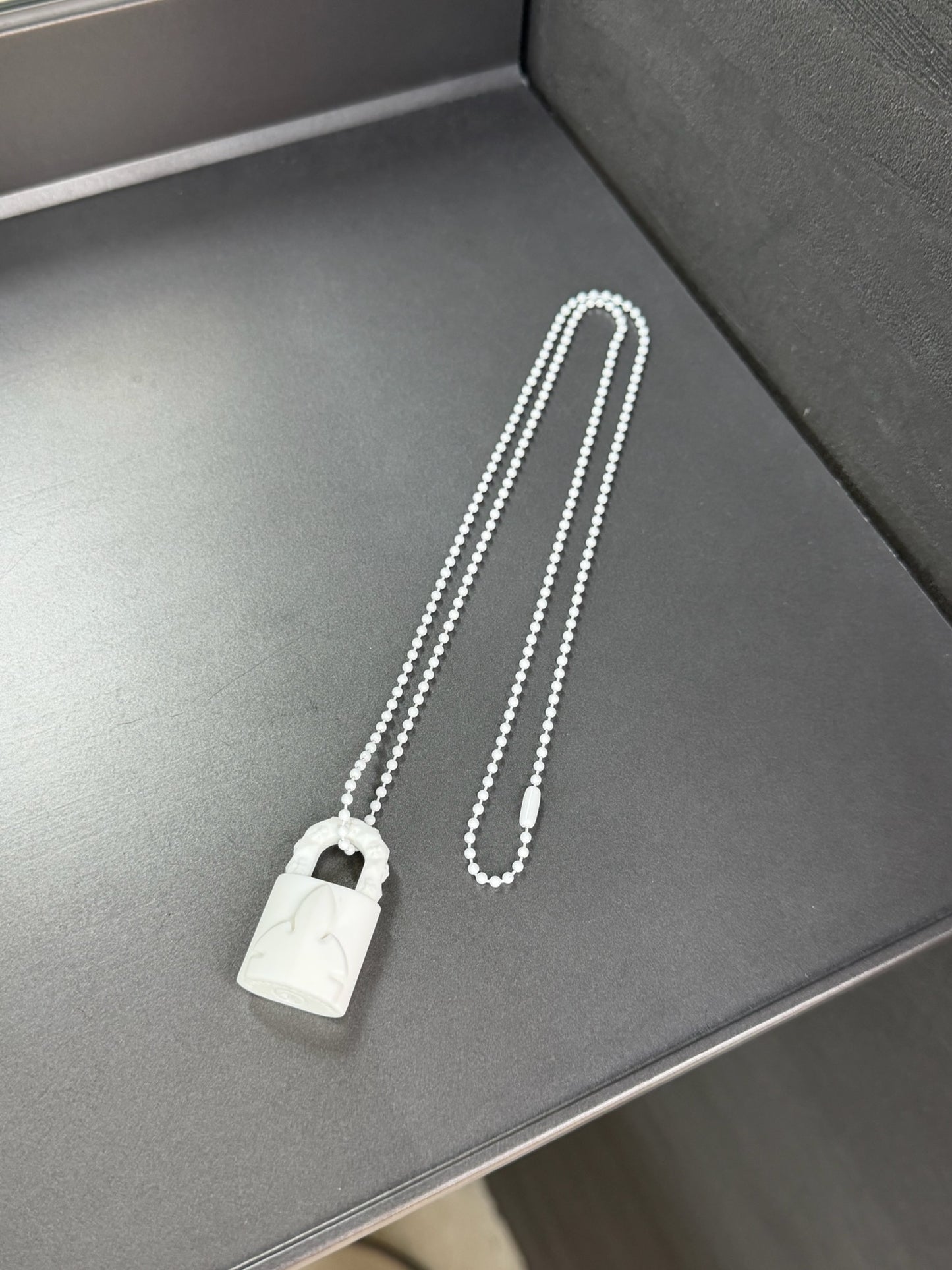 Chrome Hearts Silicone Padlock Necklace