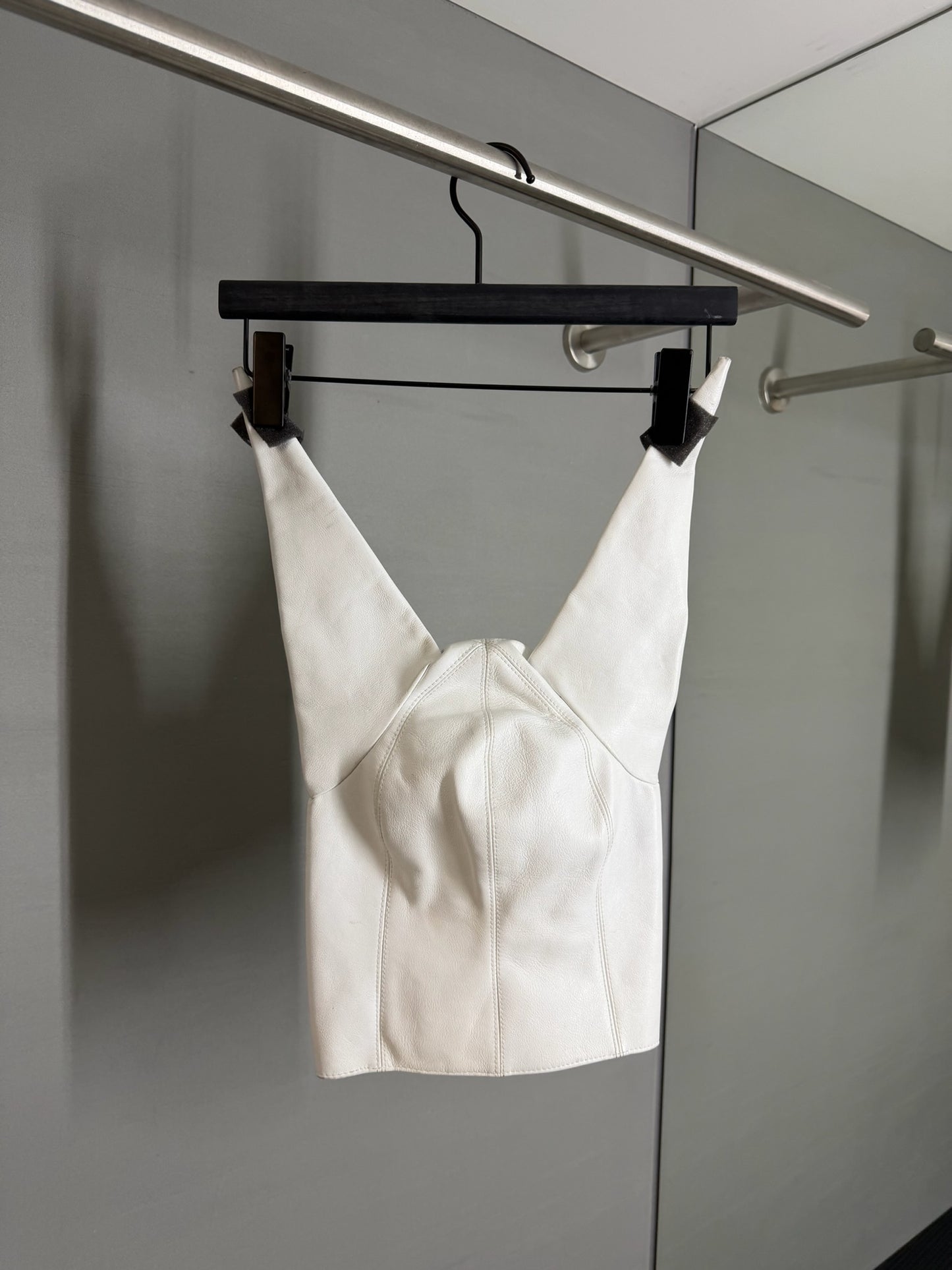 Anonymous Club Leather Dunce Cap 'White'