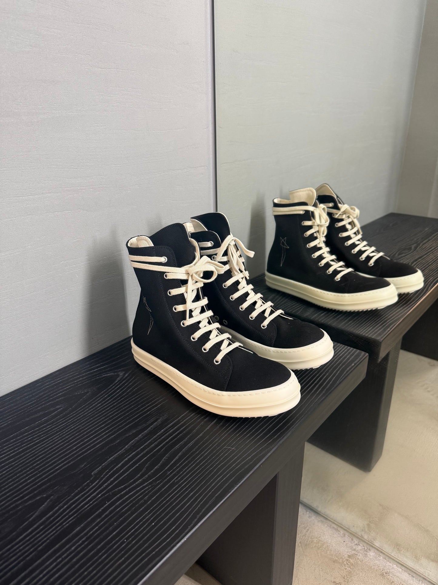 Rick Owens Drkshdw Ramones High-top Sneakers