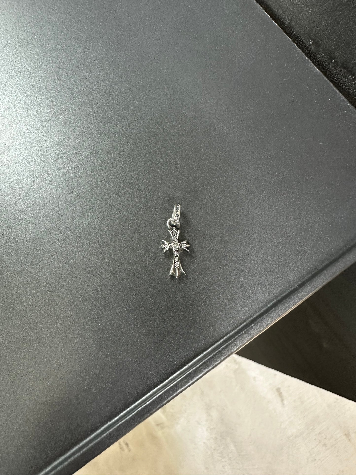 Chrome Hearts Double Side Baby Fat Diamonds Pendant