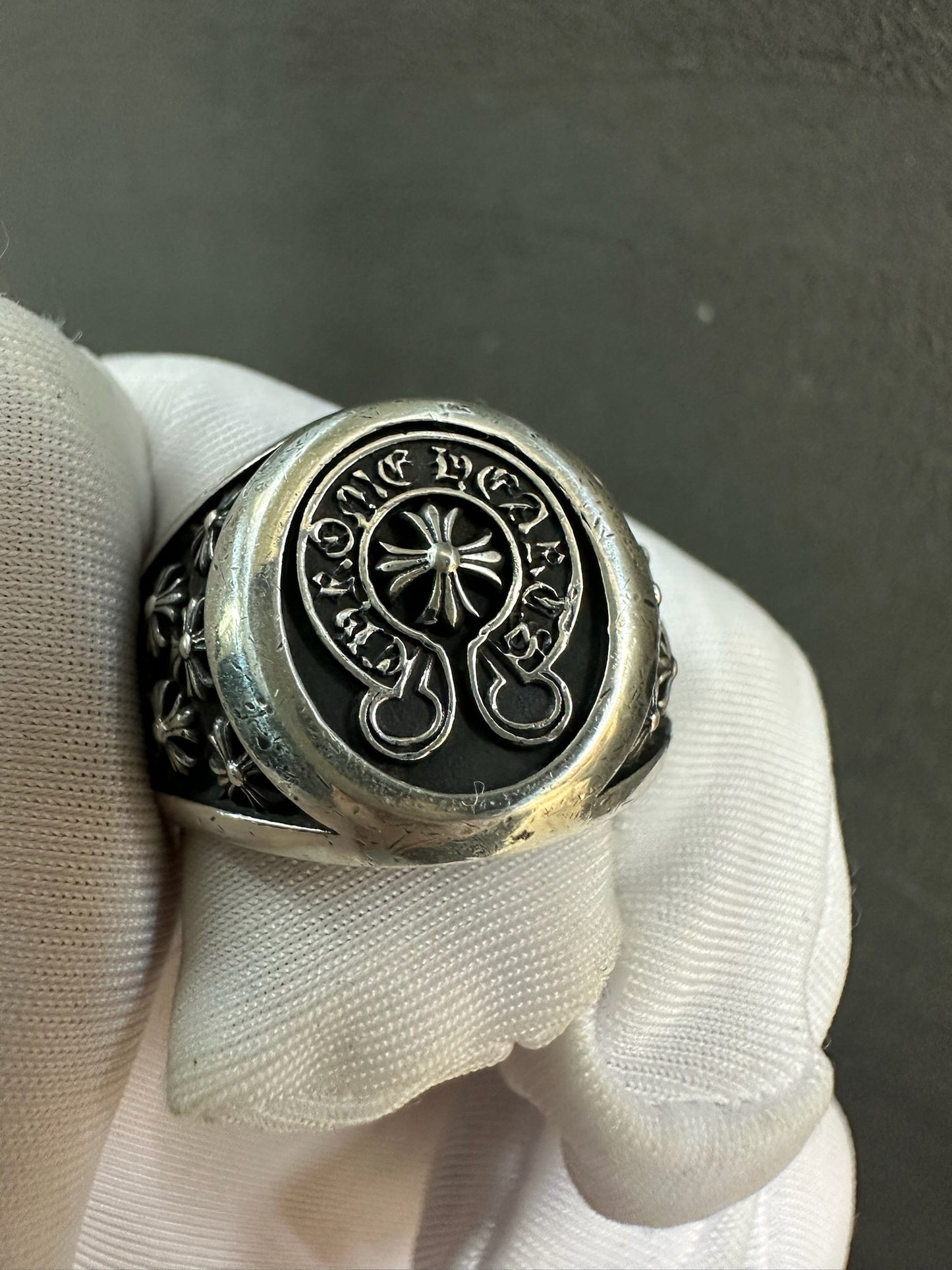 Chrome Hearts Horseshoe Ring