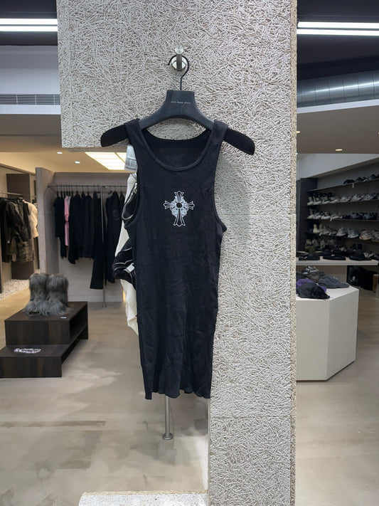 Chrome Hearts Hairy cross tank top