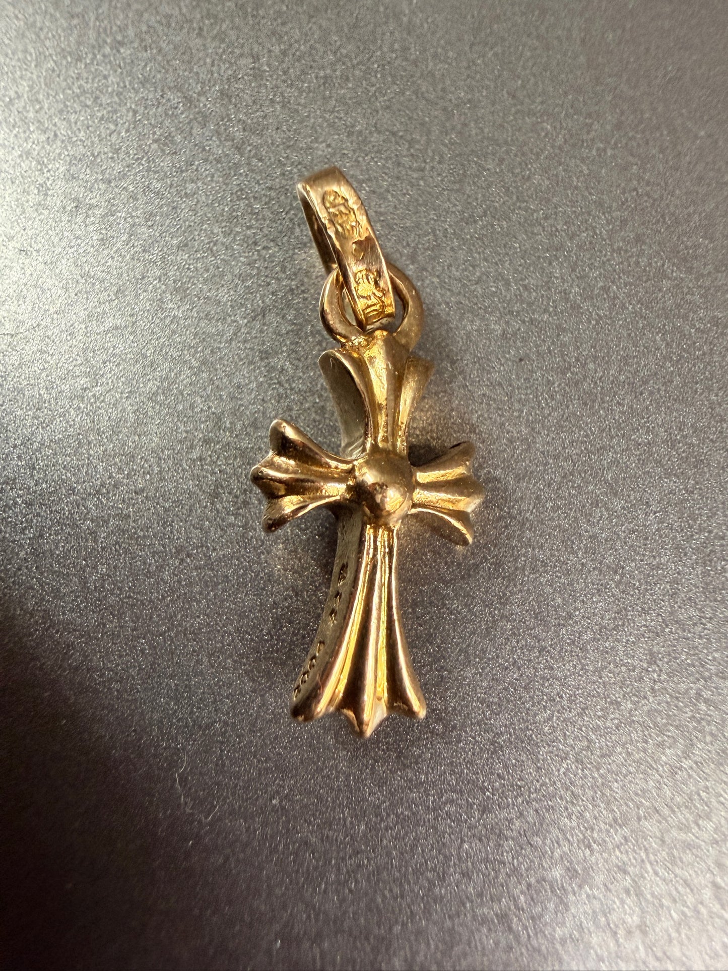 Chrome Hearts 22k BBF Babyfat Pendant