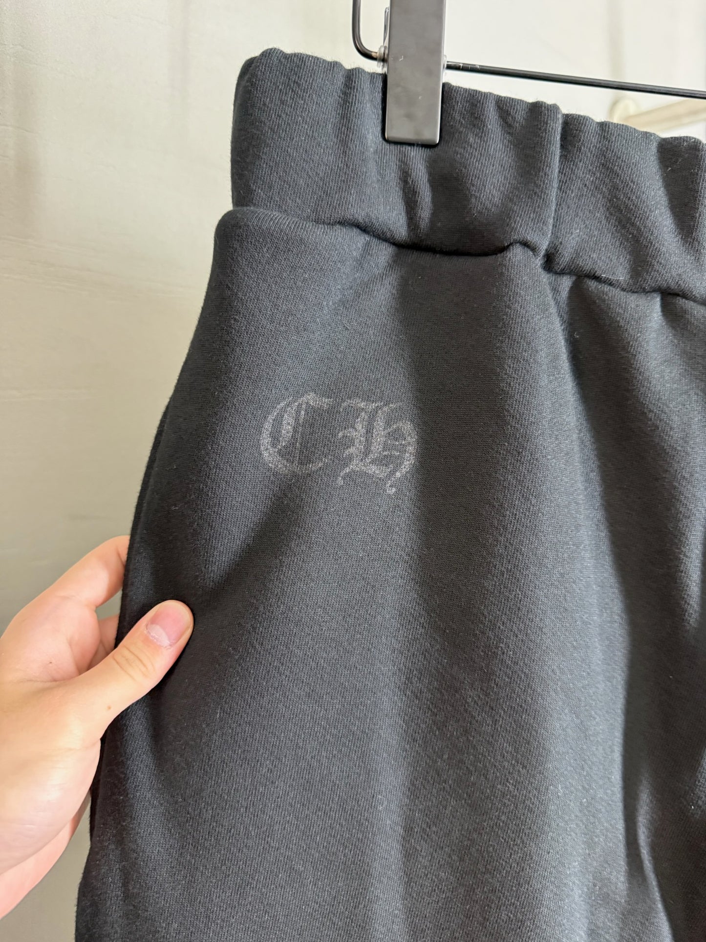 Chrome Hearts Scroll Logo Split Pocket Sweatpants