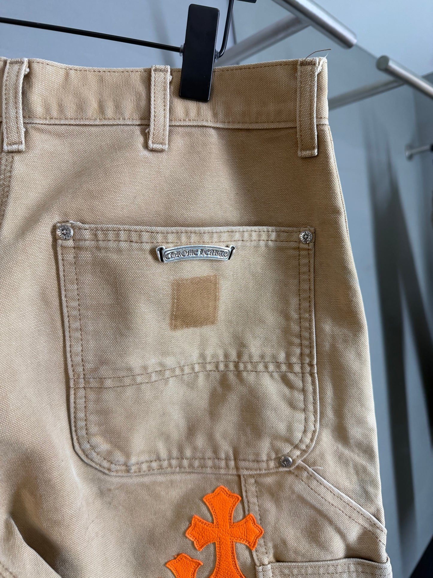 Chrome Hearts Exclusive Carhartt Double Knee Carpenter Pants