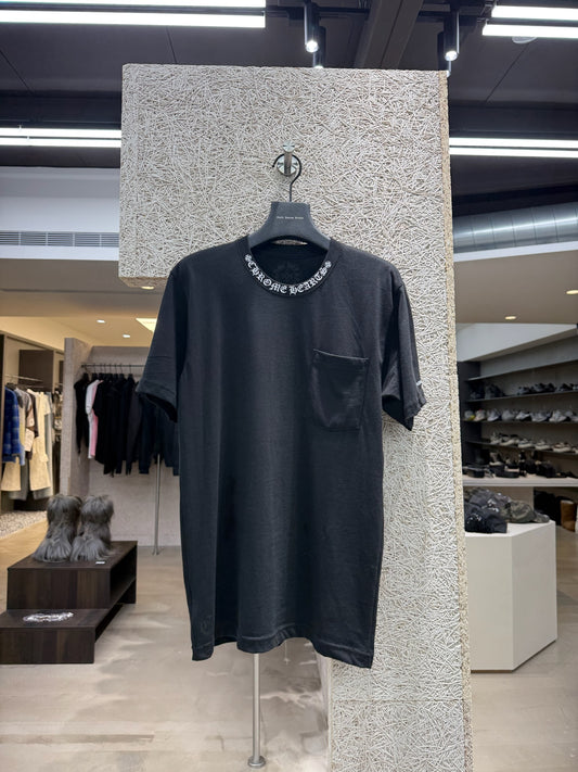Chrome Hearts neck logo T-shirt