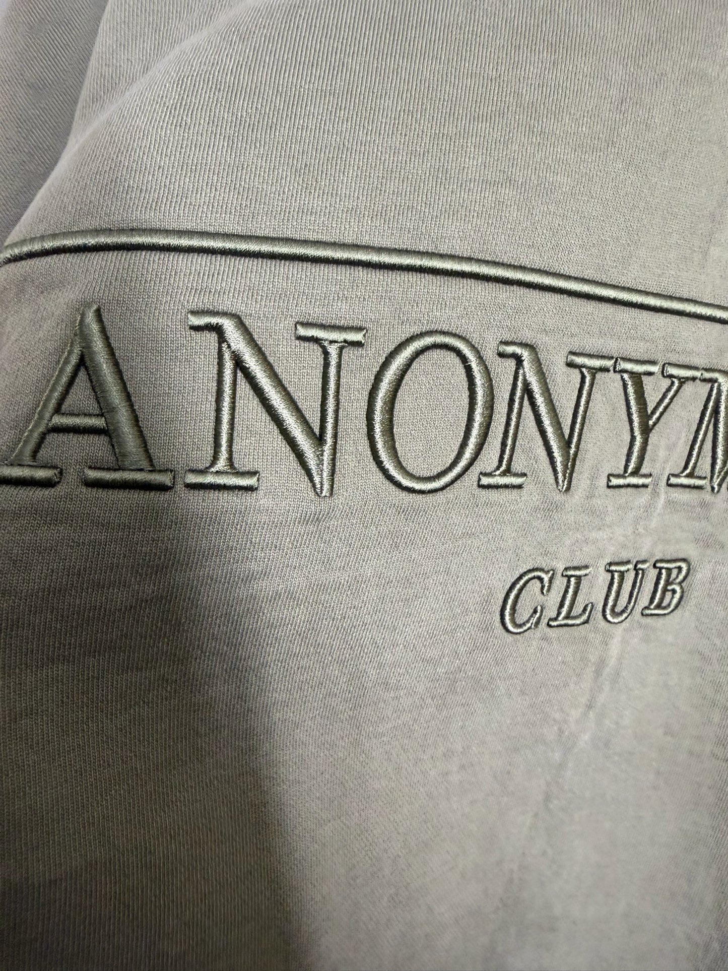 Anonymous Club Embroidered Logo T-Shirt Sweatshirt Exclusive