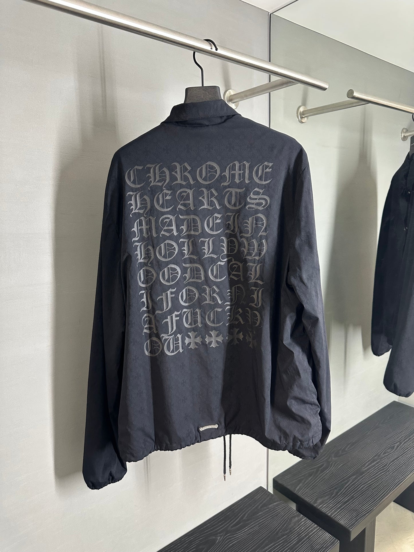 Chrome Hearts Eyechart Windbreaker Jacket