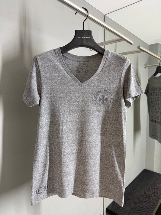 Chrome Hearts Horseshoe V-neck T-Shirt