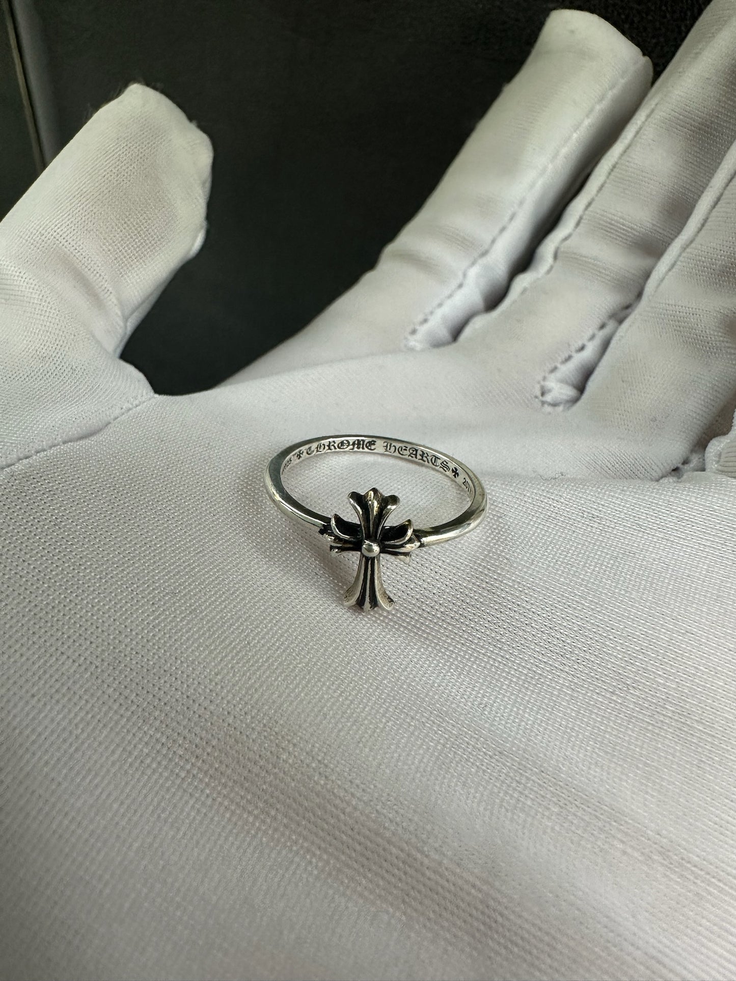 Chrome Hearts Bubblegum Cross Ring