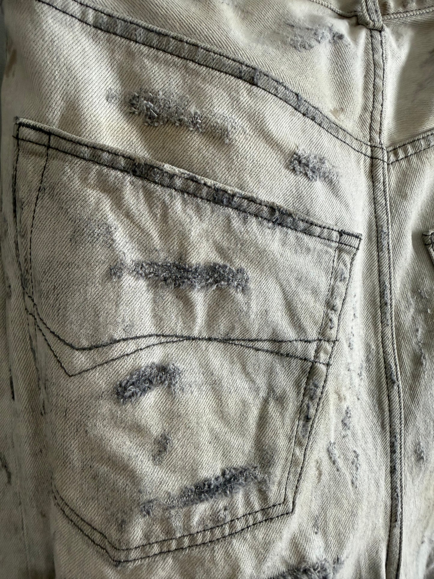 Balenciaga Super Destroyed Jeans