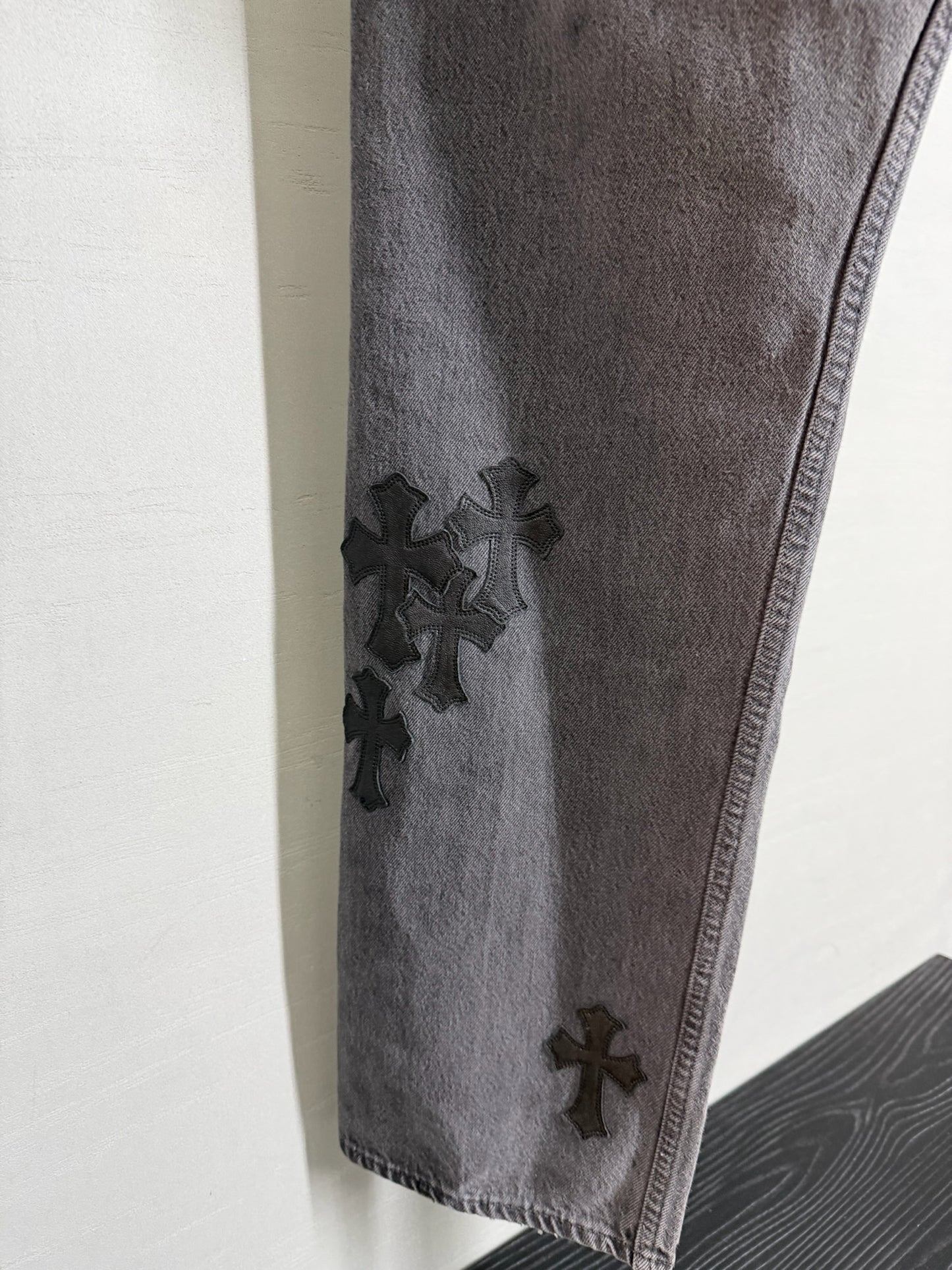 Chrome Hearts Cross Patch 501 Jeans