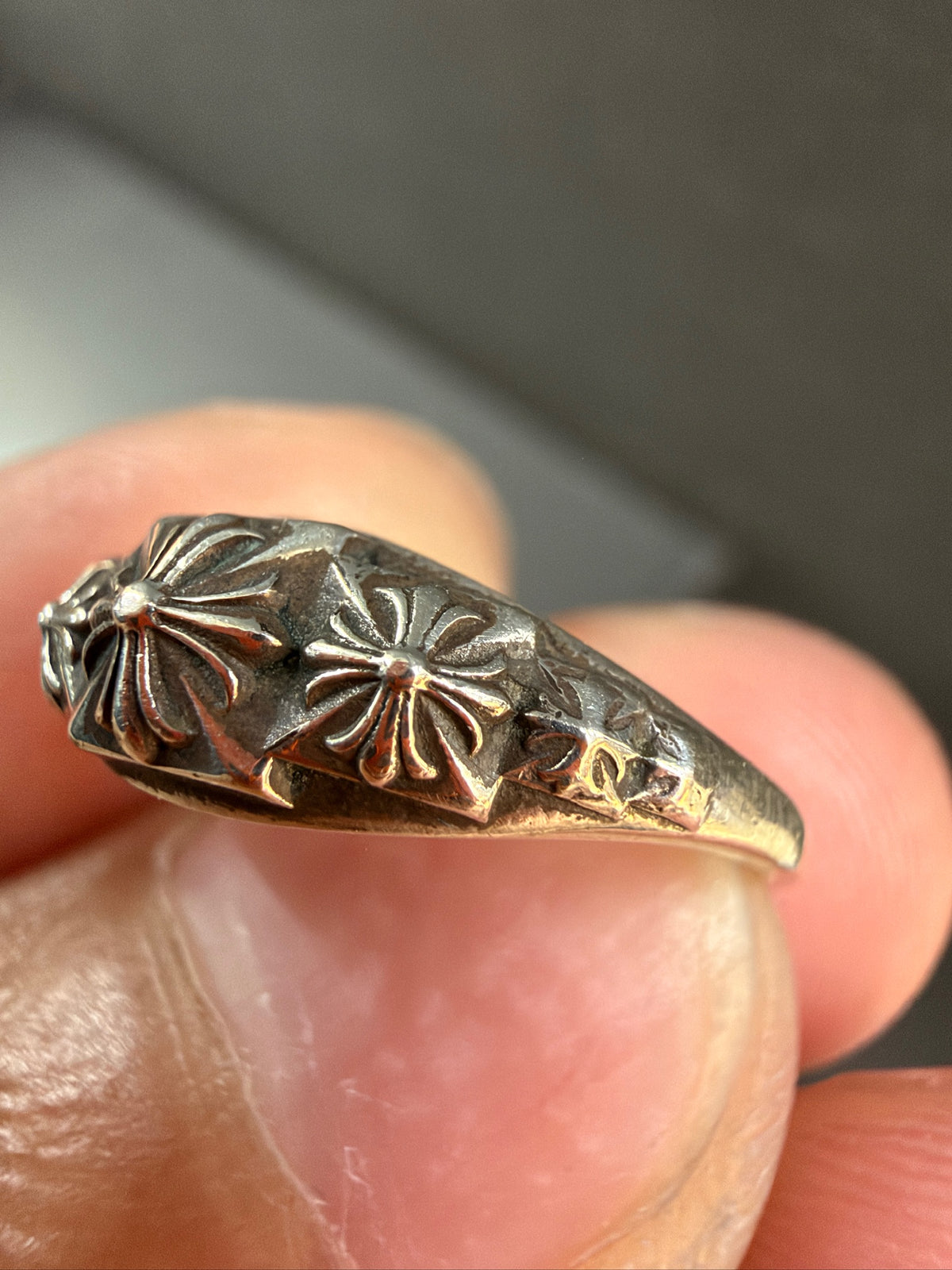 Chrome Hearts Tiny Pyramid Ring