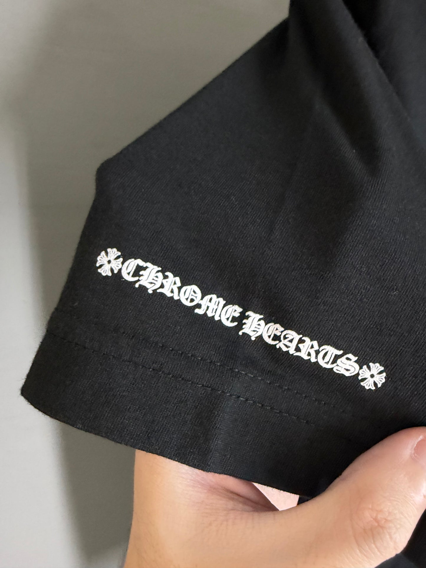 Chrome Hearts Neck Logo T-Shirt