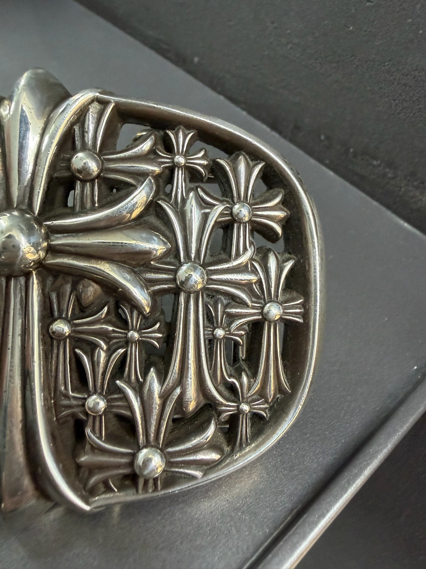 Chrome Hearts Cemetery Cross Belt Buckle