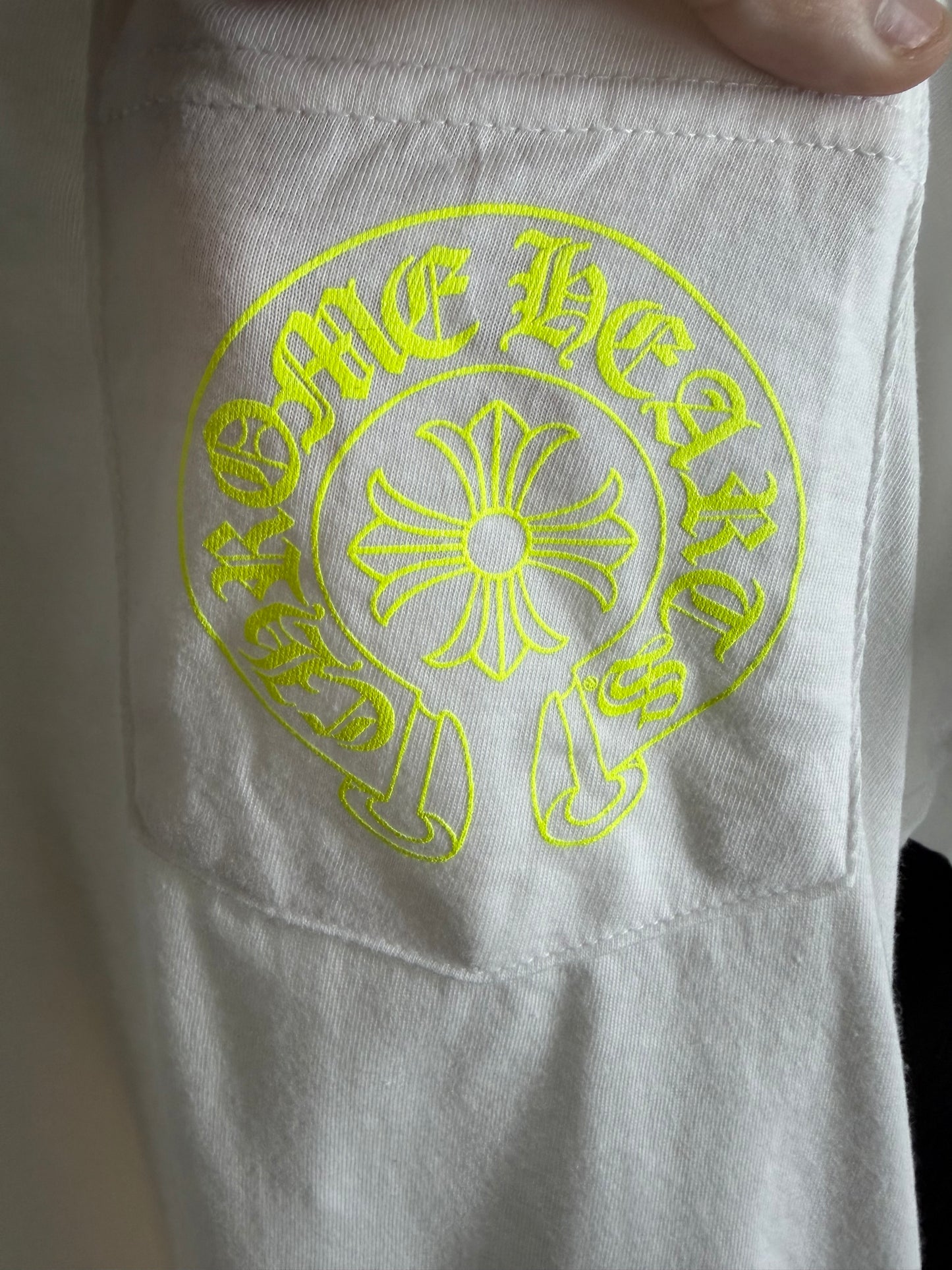Chrome Hearts Neon Horseshoe  T-Shirt