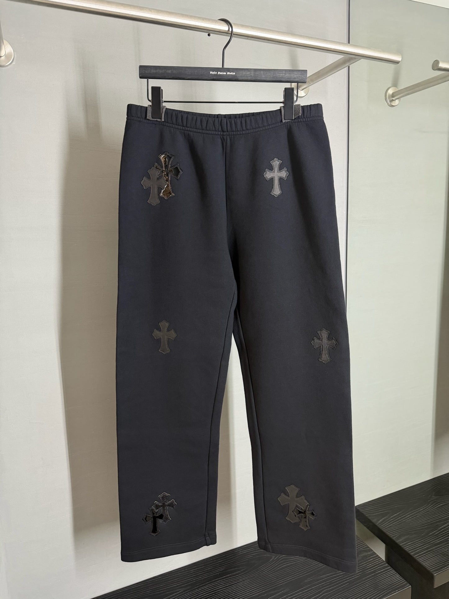 Chrome Hearts Paper Jam Cross Patch Sweatpants