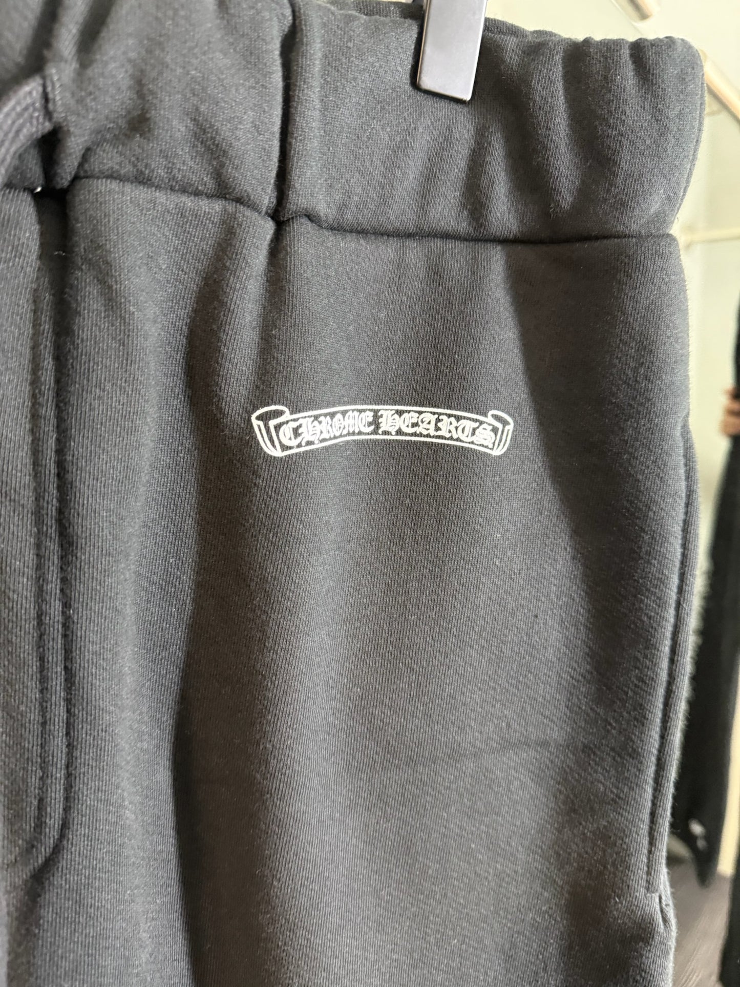 Chrome Hearts Scroll Logo Split Pocket Sweatpants