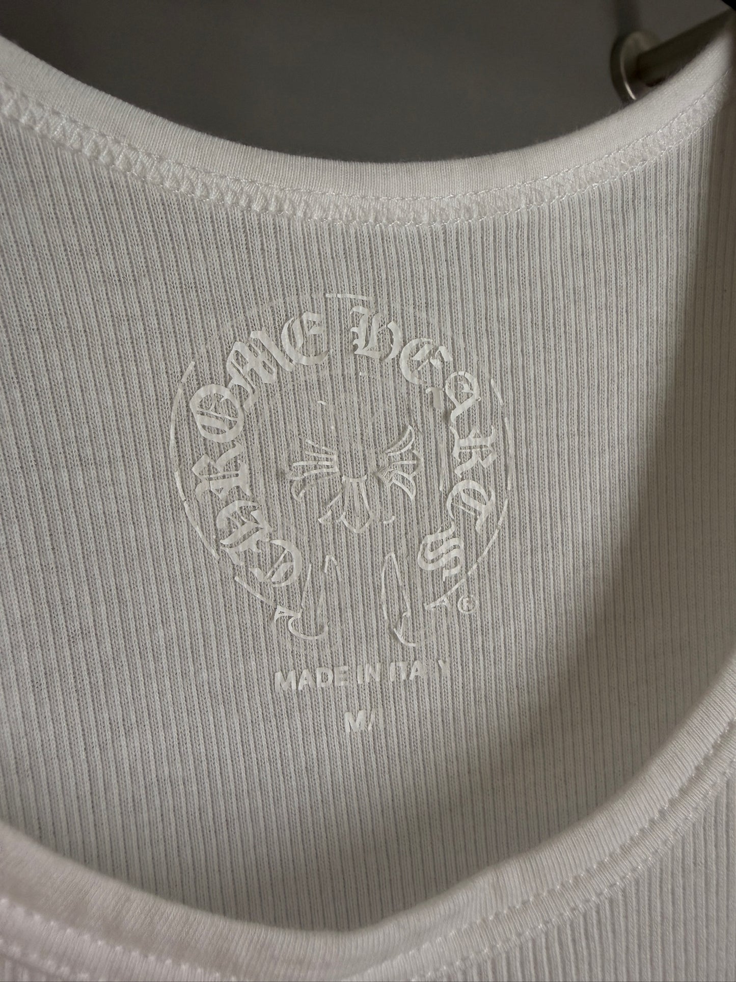 Chrome Hearts Camo Beaded Cross Patch Tank Top