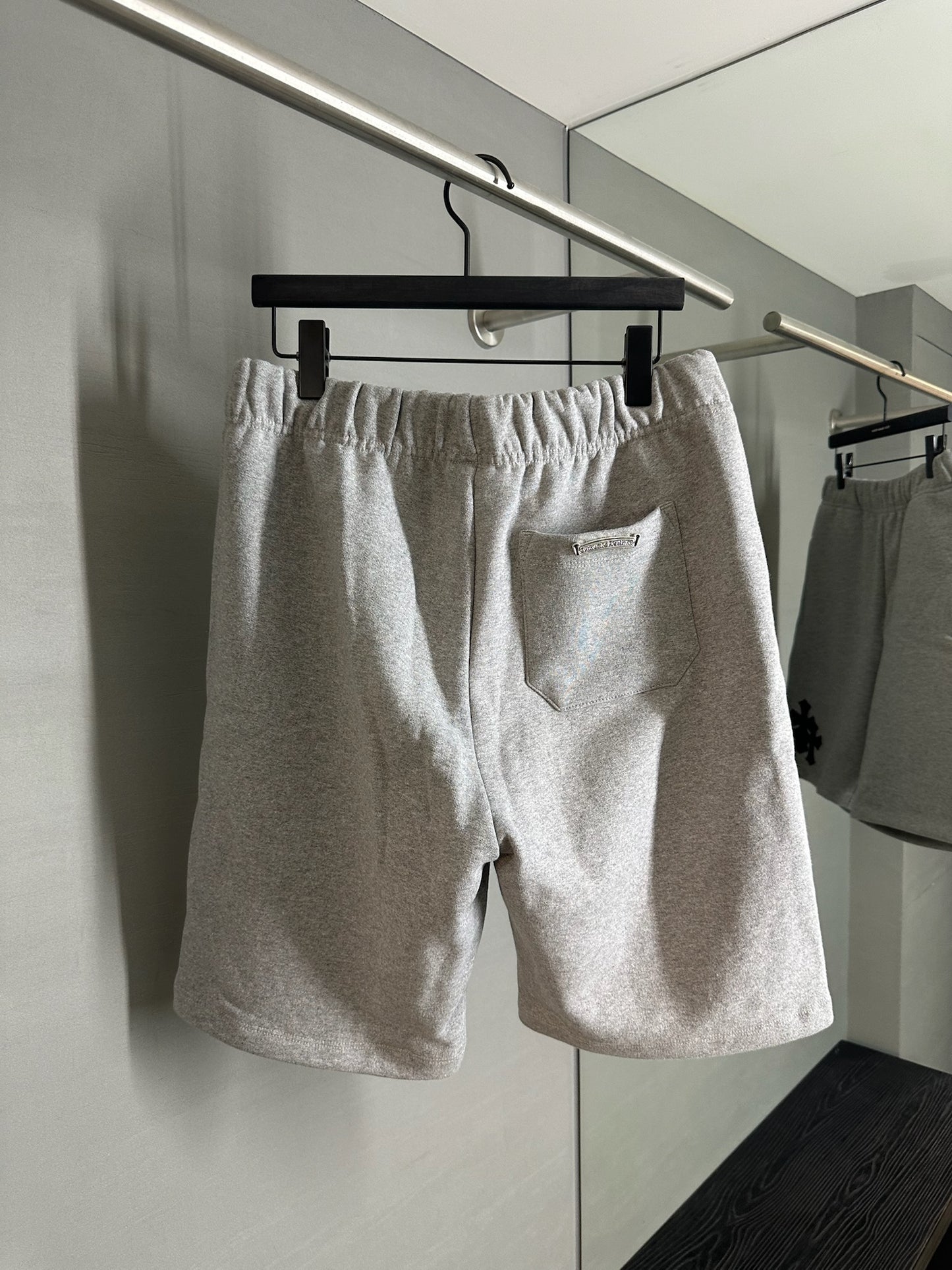 Chrome Hearts Triple Cross Patch Sweat Shorts