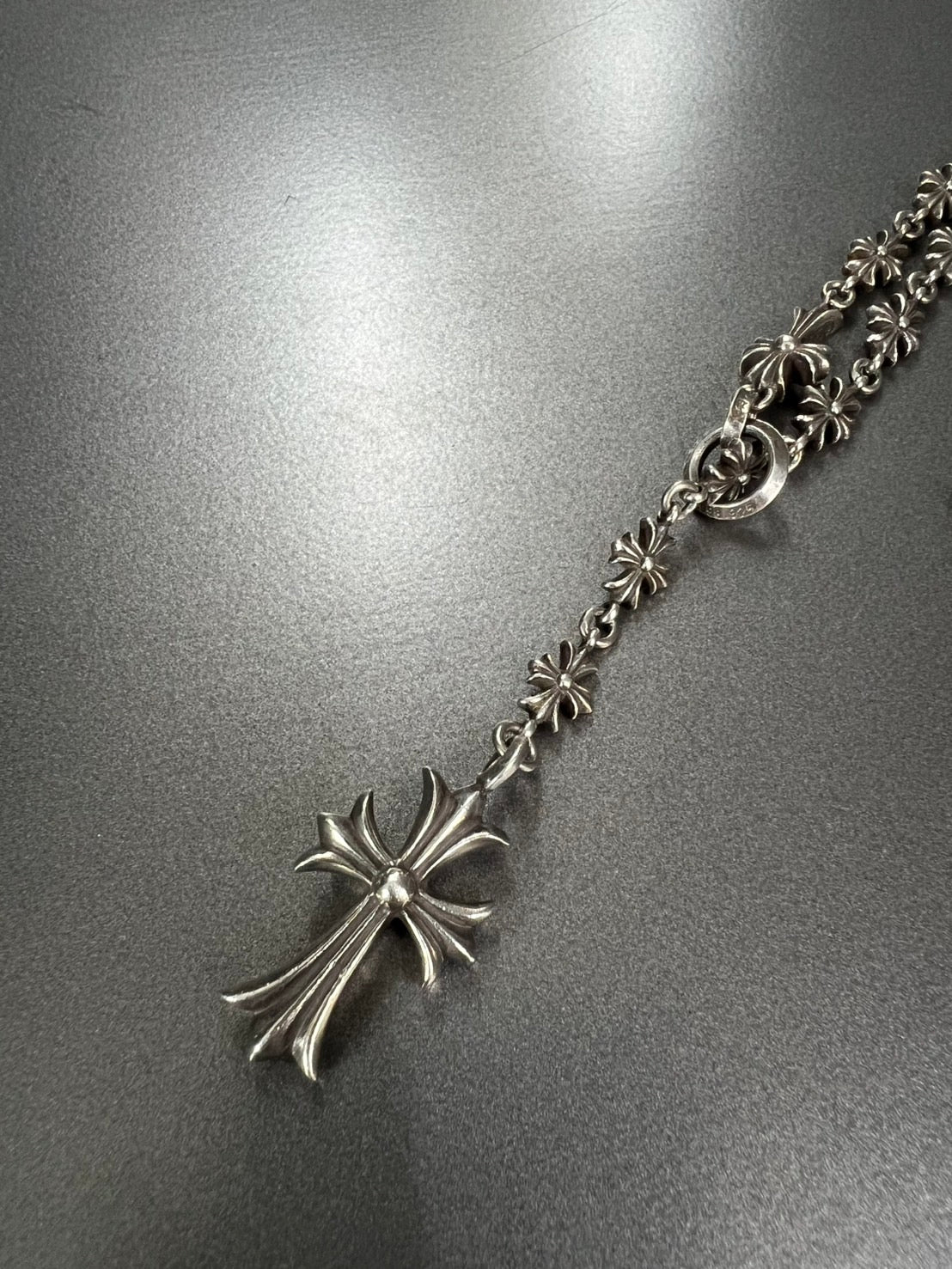 Chrome Hearts Tiny E Choke Chain Necklace 90cm (Special Order)