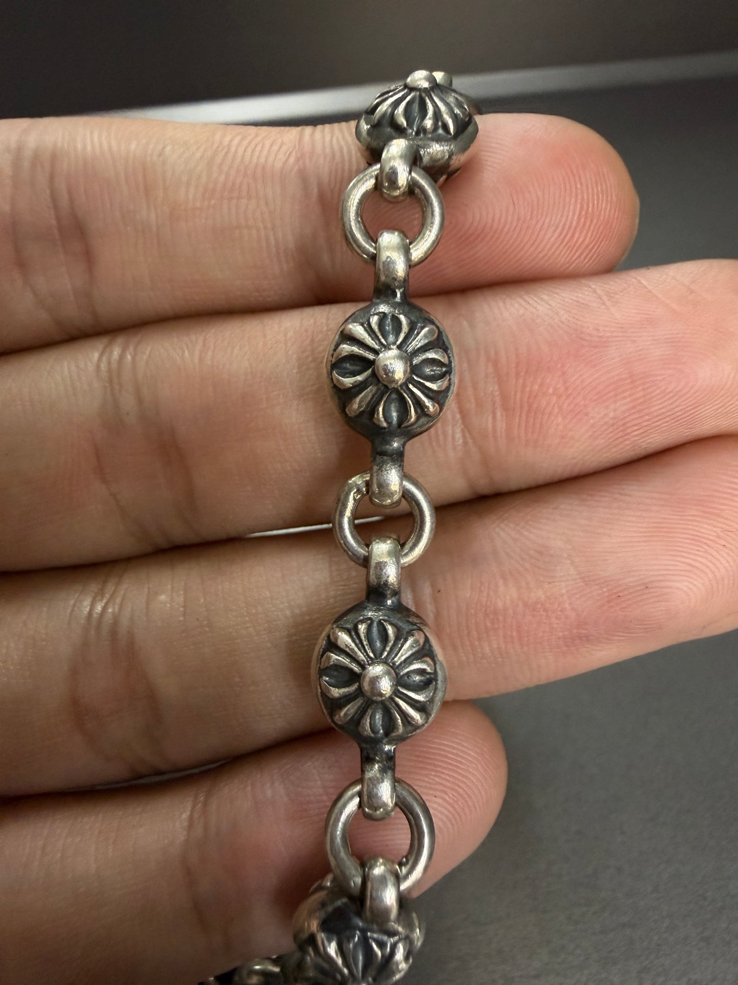 Chrome Hearts Cross Ball Extra Long Wallet Chain