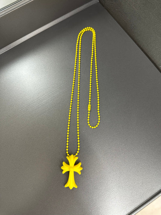Chrome Hearts Silicone Cross Necklace