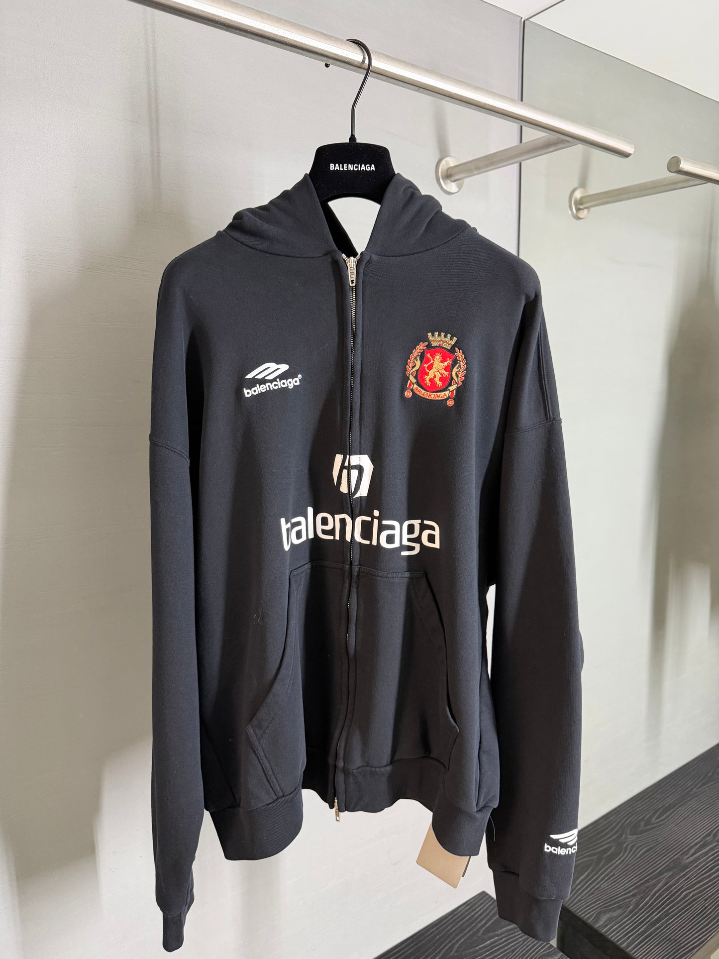 Balenciaga Soccer Paris Zip-up